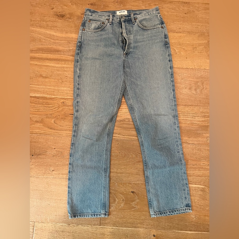 Agolde Riley High Rise Crop size 26 - Picture 7 of 11